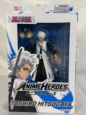 Bandai Bleach Anime Heroes Toshiro Hitsugaya 6.5-Inch Action Figure